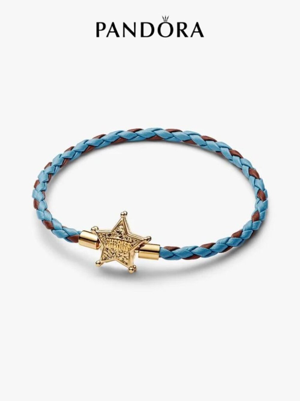 Pandora Disney Pixar Toy Story Sheriff Star Bracelet